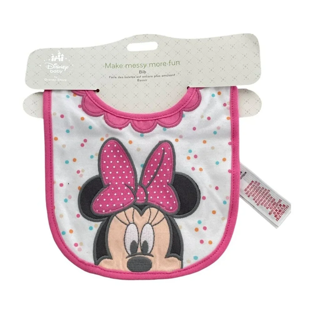 Disney Store Disney Baby Minnie Mouse Baby Bib